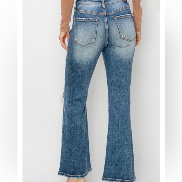 Risen Jeans High Rise Patched Ankle
Flares size 3/26 - Picture 11 of 13